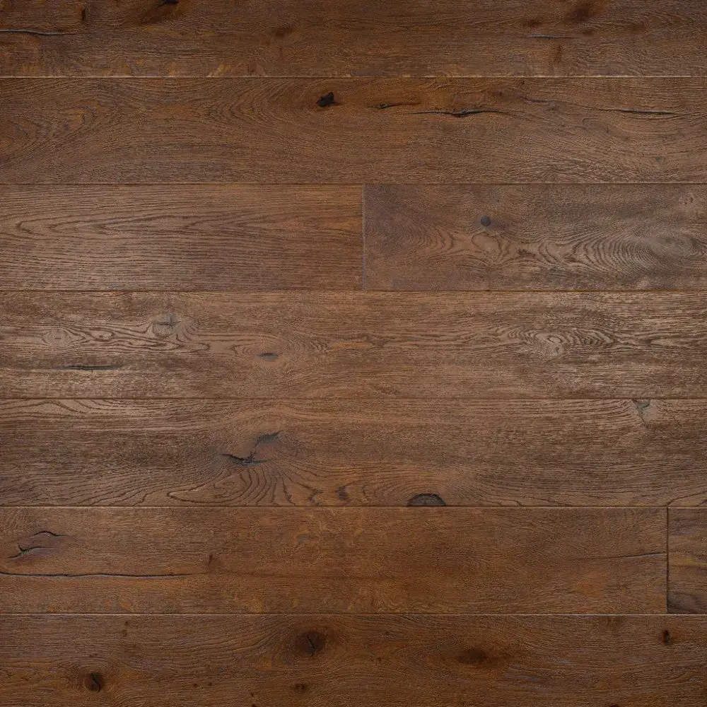 Antique Brown Long Plank — Distressed