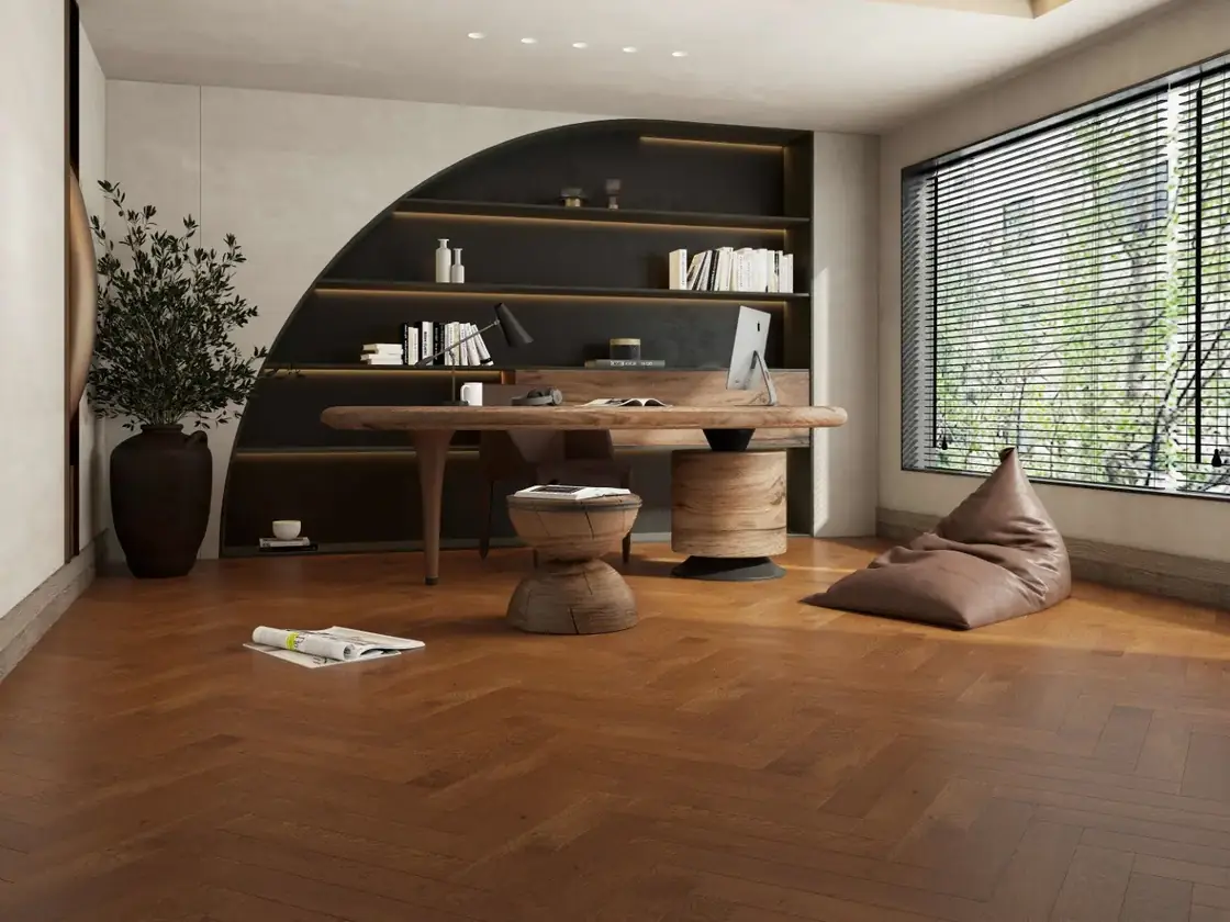 Golden Brandy Herringbone