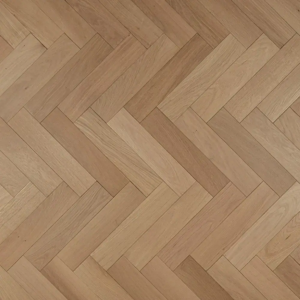 Invisible Oak Herringbone — Prime · Invisible Oiled