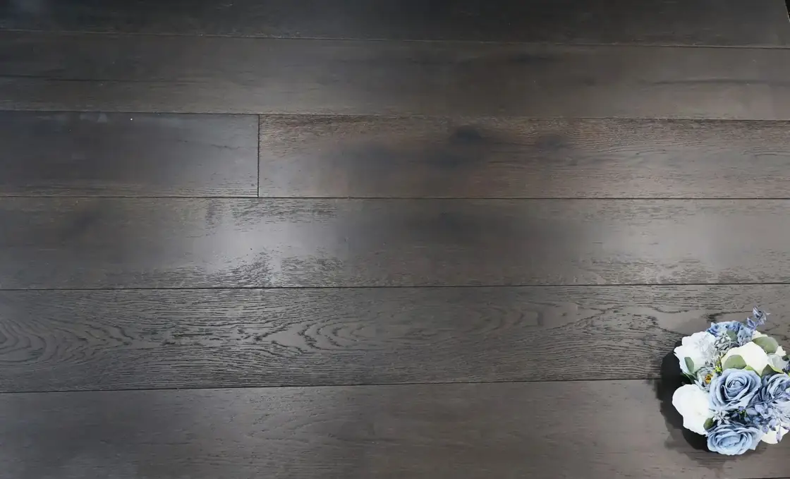 Jet Black Long Plank — Lacquered
