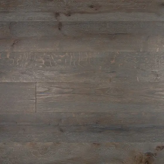 Smoked Grey Long Plank — Distressed · Hardwax Oiled