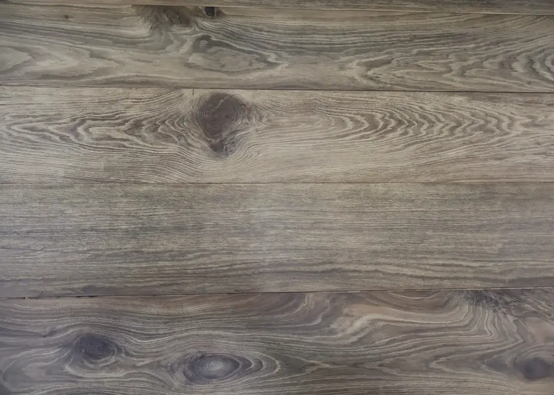 Smoked Oak Long Plank — Distressed · Invisible Hardwax Oiled