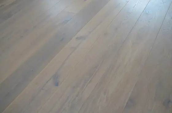Smoked White Long Plank — Rustic · Oiled
