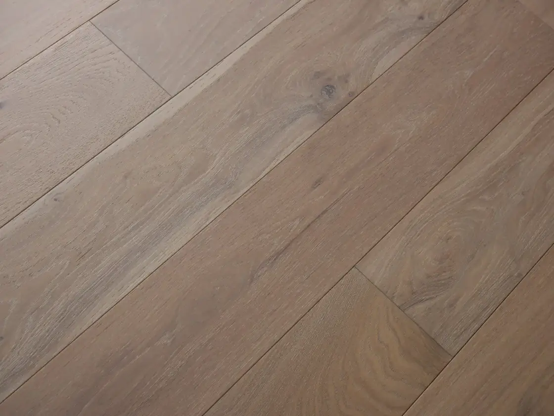 Soft Grey Long Plank — UV Oiled